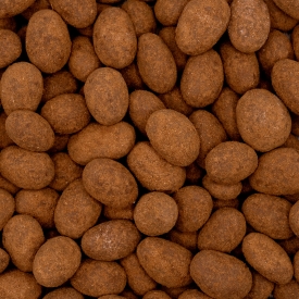 Mandle v mléčné čokoládě obalené skořicí